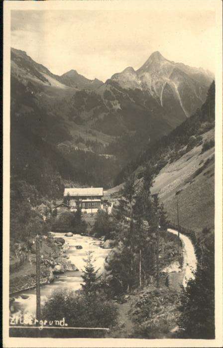 Mayrhofen Zillertal Zillergrund