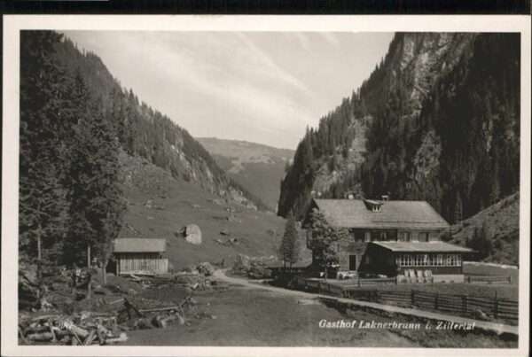 Mayrhofen Zillertal [?] Gasthof Laknerbrunn Zillertal