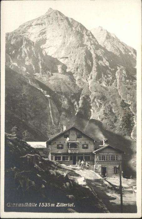 Mayrhofen Zillertal Grawandhütte