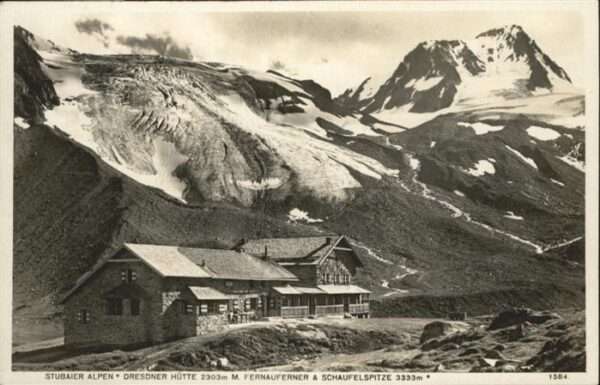 Neustift Stubaital Tirol [Stempelabschlag] Dresdner Hütte Schauf