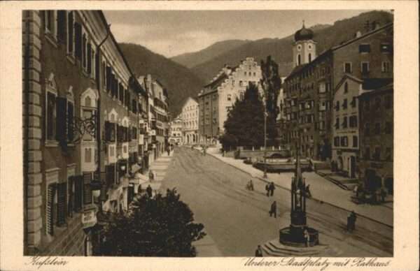 Kufstein Tirol Unterer Stadtplatz Rathaus