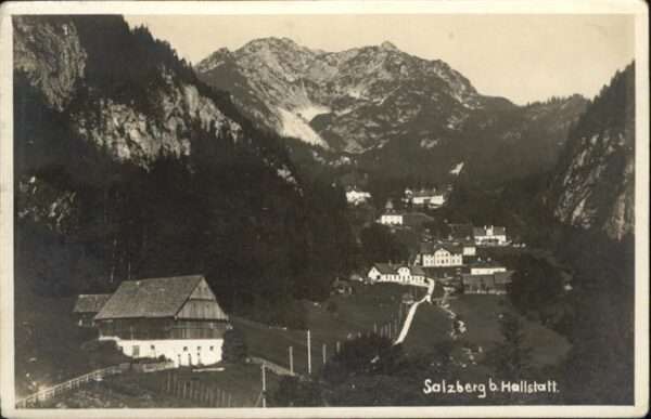 Hallstatt Austria Salzberg