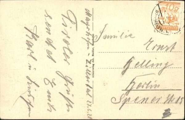 Mayrhofen Zillertal [Stempelabschlag] Gasthaus Penken Zille – Bild 2