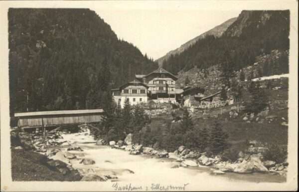 Mayrhofen Zillertal [?] Gasthaus Zillergrund