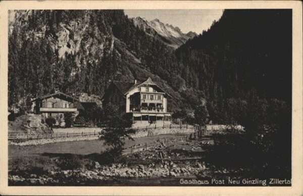 Ginzling Gasthaus Post Zillertal