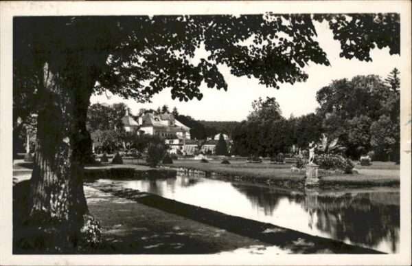 Salzburg Oesterreich 8Stempelabschlag] Park Schloss