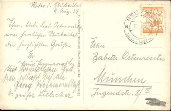 Neustift Stubaital Tirol [Stempelabschlag] – Bild 2
