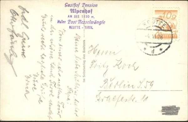 Reutte Tirol Gasthof Haldensee – Bild 2
