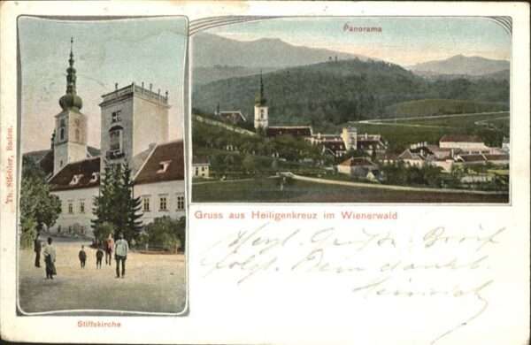 Heiligenkreuz Niederoesterreich Stifts Kirche