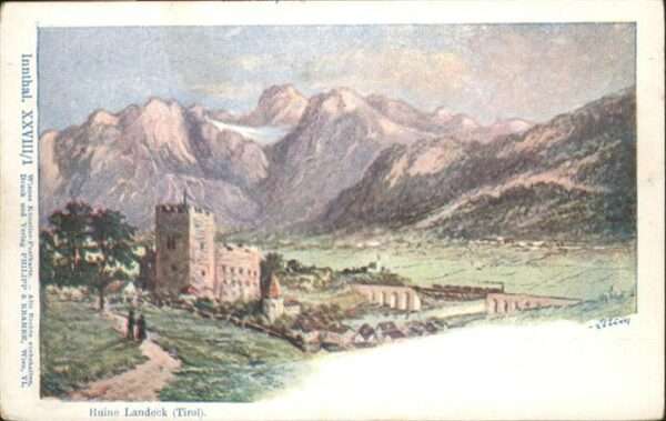 Zell See Ruine Landeck