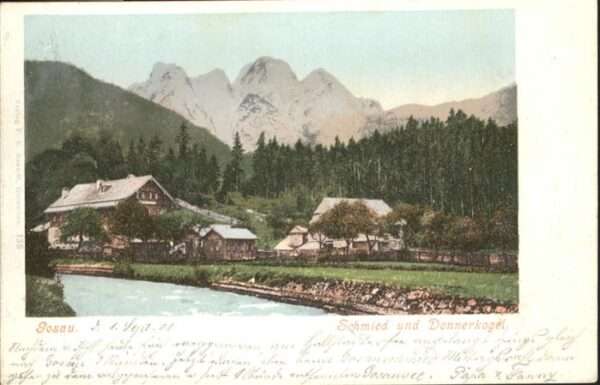 Gosau Oberoesterreich Schmied Donnerkogel