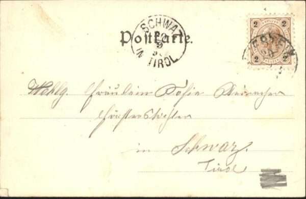 Kufstein Tirol Unterer Stadtplatz Brunnen – Bild 2