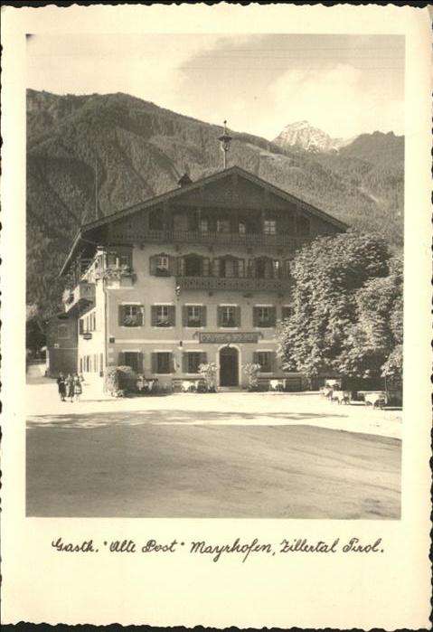 Mayrhofen Zillertal Gasthaus alte Post