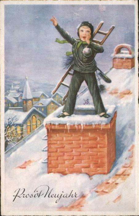 Schornsteinfeger Neujahr
