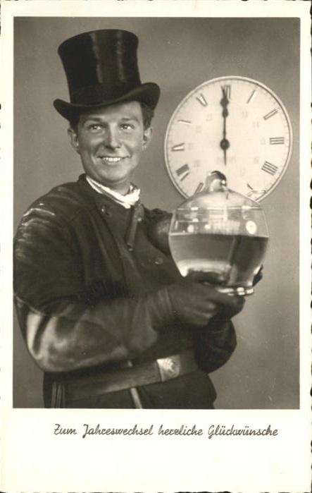 Schornsteinfeger Neujahr Uhr