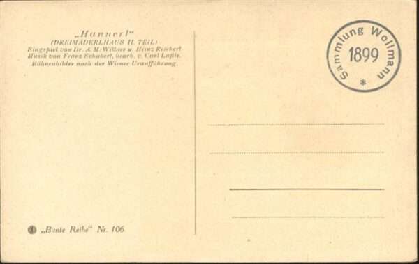 Liederkarte Künstler A. Broch – Bild 2