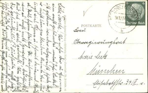 Scherenschnitt Schattenbildkarte Schornsteinfeger Schwein Neujahr – Bild 2
