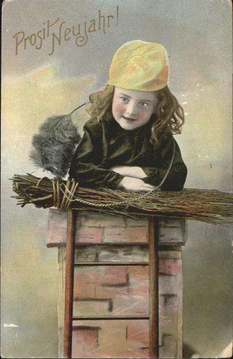Schornsteinfeger Neujahr Mädchen