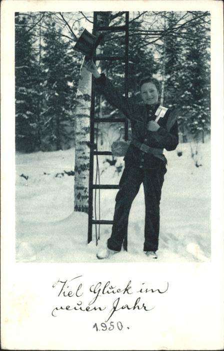 Schornsteinfeger Neujahr Frau