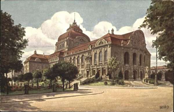 Theatergebaeude Freiburg Wiro Nr. 2712 A