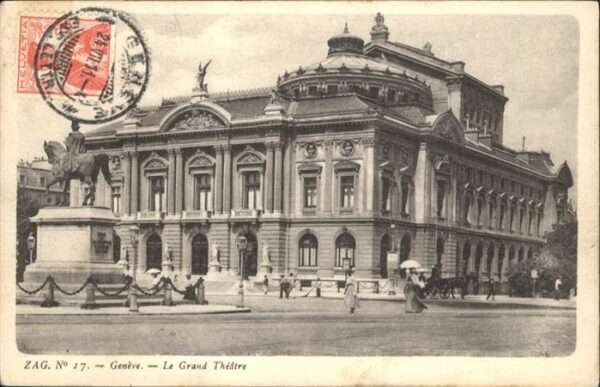 Theatergebaeude Geneve Le Grand Theatre
