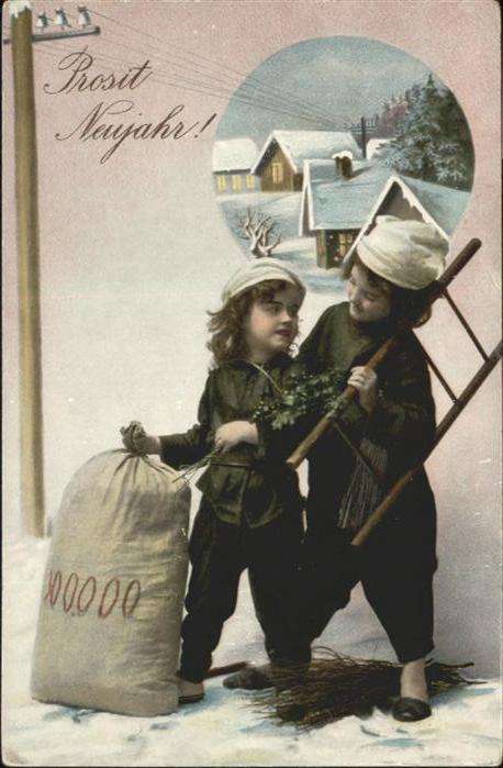Schornsteinfeger Neujahr Kinder