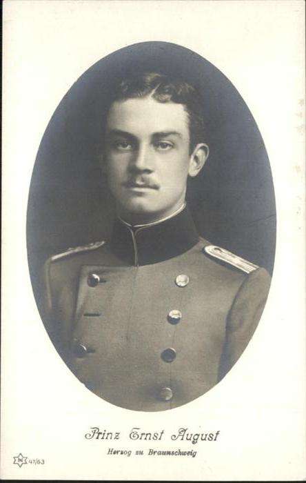 Adel Braunschweig Prinz Ernst August