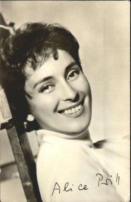 Schauspieler Alice Prill