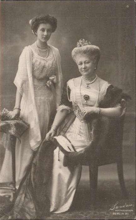 Adel Preussen Kaiserin Auguste Victoria Prinzessin Lu
