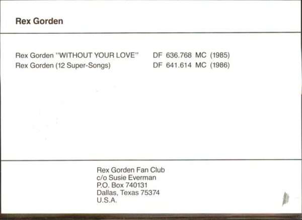Musikanten Rex Gorden – Bild 2