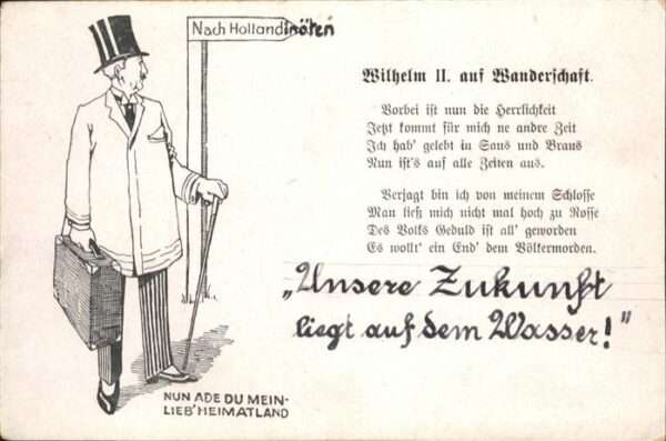 Wilhelm II Wandern Holland