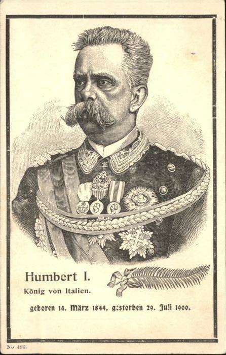 Adel Italien Humbert I König