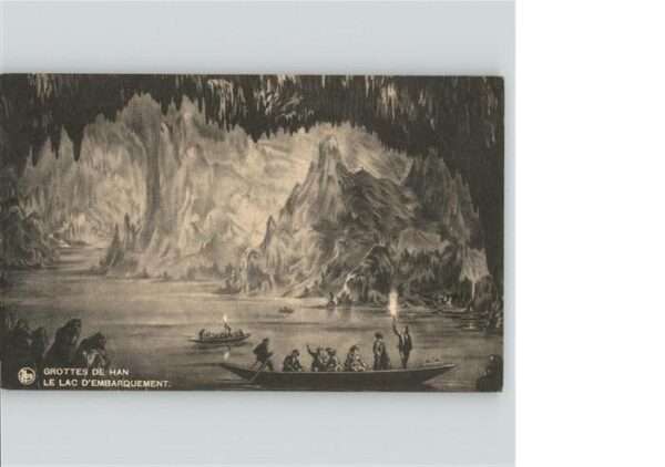 Hoehlen Caves Grottes Grottes de Han le Lac d_Embarquement