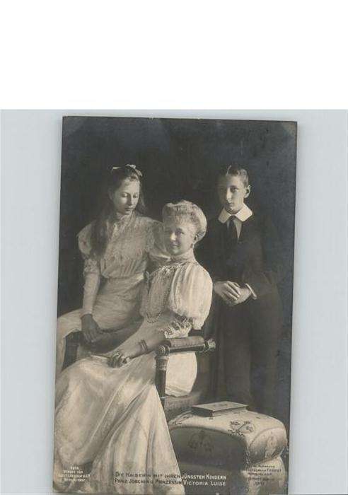 Adel Preussen Kaiserin Auguste Viktoria Kronprinz Fri
