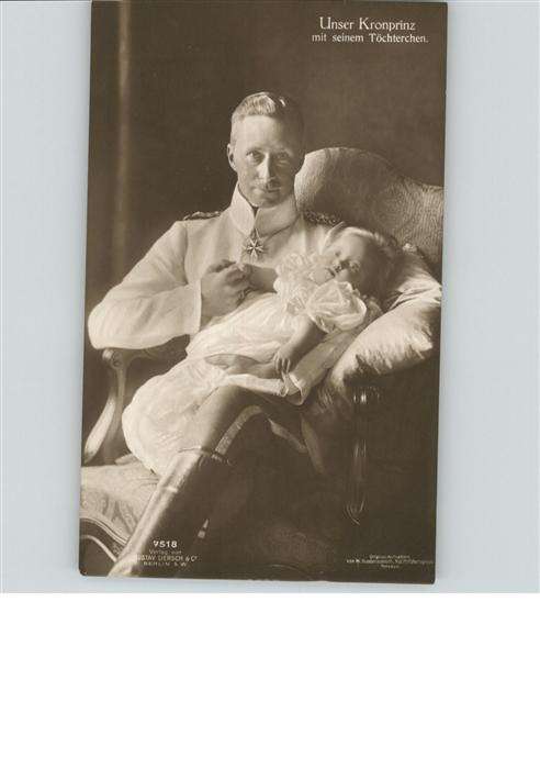 Adel Preussen Kronprinz Friedrich Wilhelm Tochter Kin