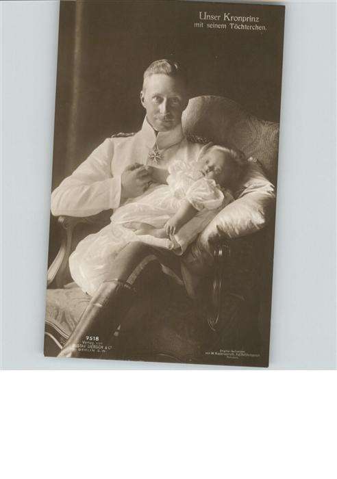 Adel Preussen Kronprinz Friedrich Wilhelm Tochter Kin