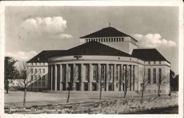 Theatergebaeude Saarbrücken Gautheater Saar-Pfalz