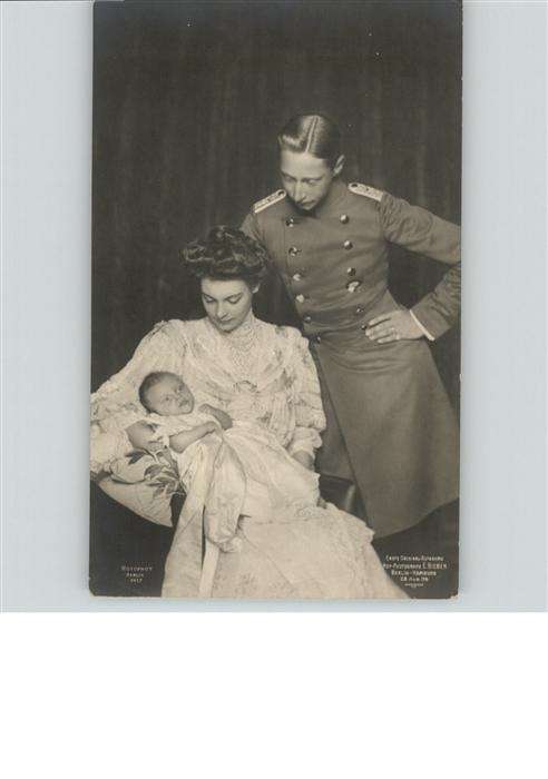 Adel Preussen Kronprinzessin Cecilie Kronprinz Friedr