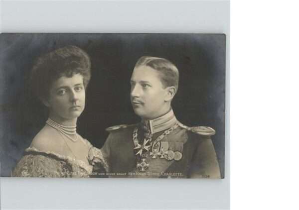 Adel Preussen Prinz Eitel Friedrich Herzogin Sophie C