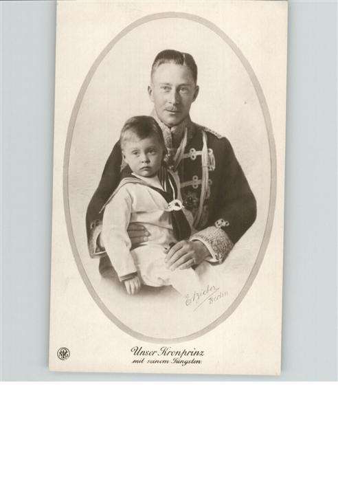 Adel Preussen Kronprinz Friedrich Wilhelm Sohn Kind