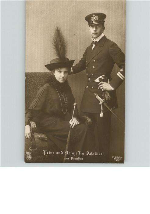 Adel Preussen Prinz Adalbert Prinzessin Adelheid