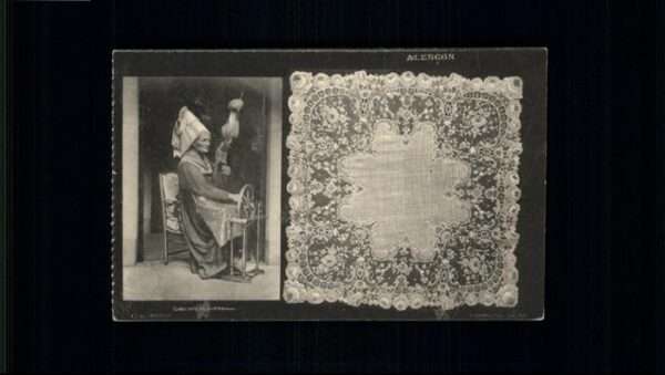 Spinnen Handwerk Spindel Tracht Normandie