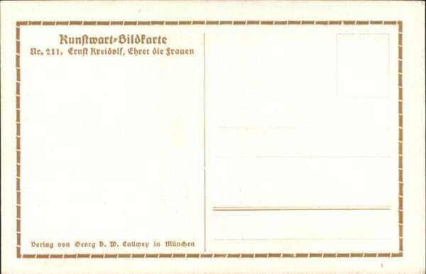 Handarbeit Weben flechten Künstler Ernst Kreidolf – Bild 2