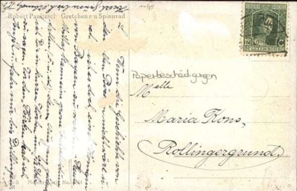 Spinnen Handwerk Spindel Künstler Robert Panitzsch Gretc – Bild 2
