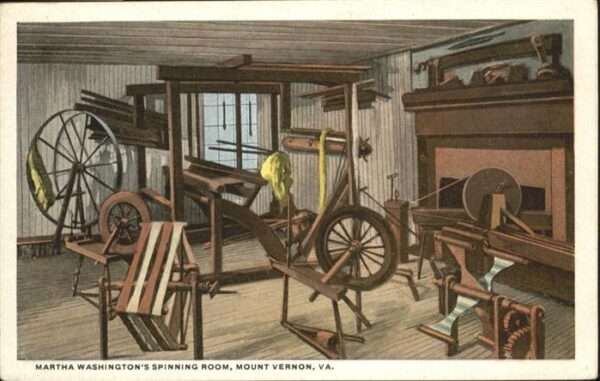 Spinnen Handwerk Spindel Spinning Room Mount Vernon Mart