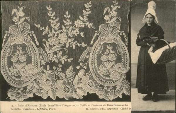Handarbeit Tracht Normandie