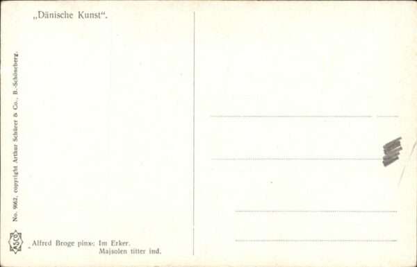 Handarbeit Nähen Klavier Künstler Alfred Broge Im – Bild 2