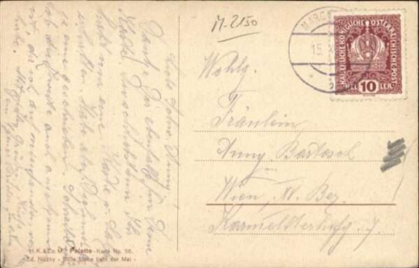 Poesie Handarbeit Künstler Ed. Niczky Süsse Li – Bild 2