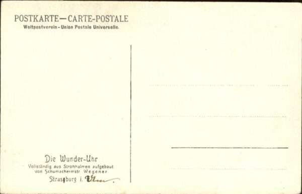 Uhren Wunderuhr Strassburg – Bild 2