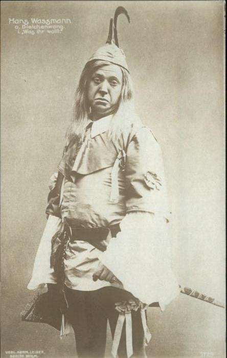 Schauspieler Hans Wassmann